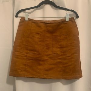 Old Navy Suede Skirt